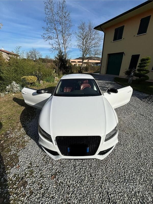 Usata Audi A5 170 CV (125 kW) 2010 Bianco Coupé