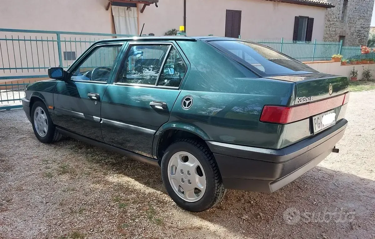 Usata Alfa Romeo 33 88 CV (64 kW) 1992 Verde Berlina