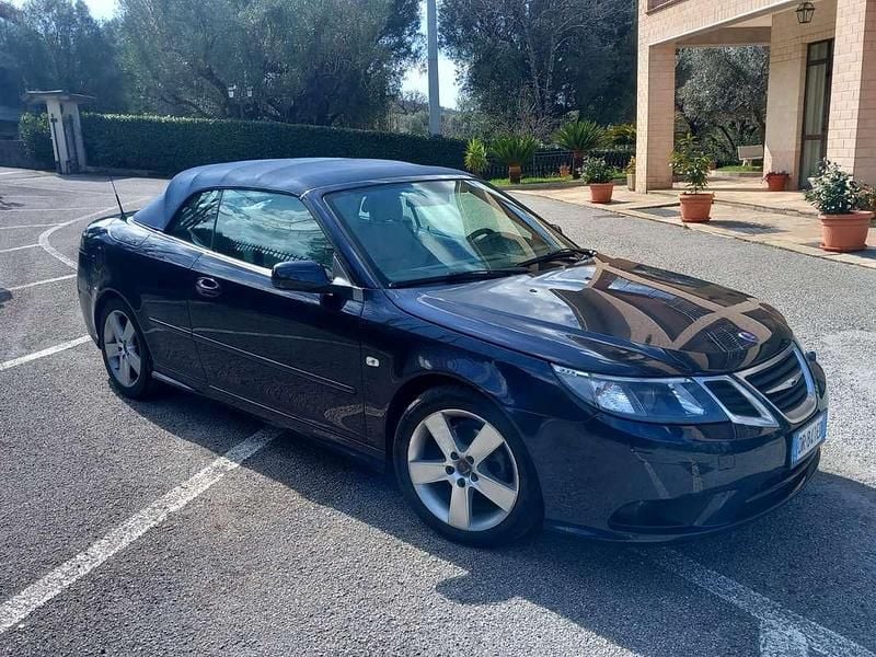 Usata Saab 9-3 Cabriolet Vector 175 CV (128 kW) 2008 Blu/azzurro Cabrio