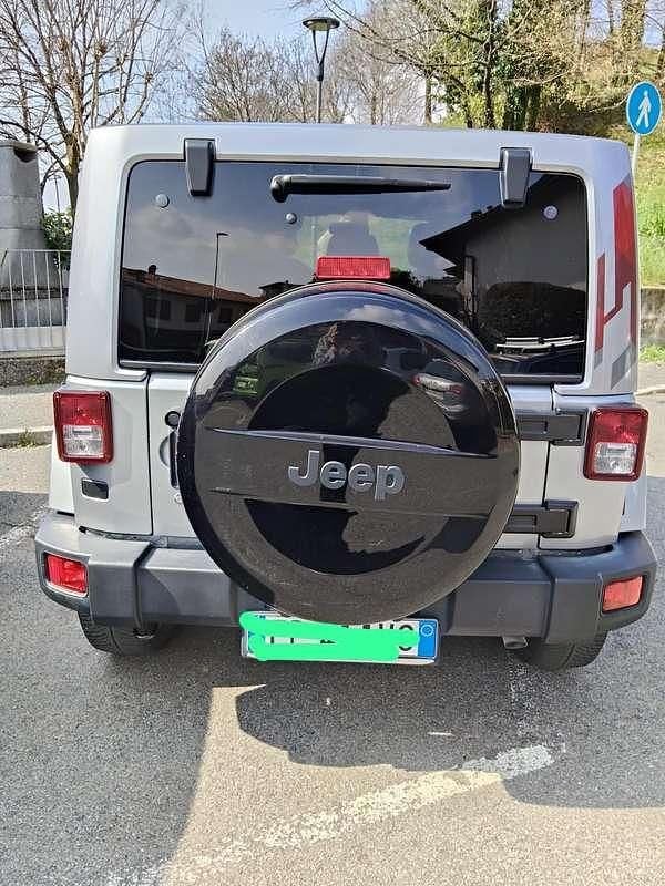 Usata Jeep Wrangler Unlimited 200 CV (147 kW) 2018 Grigio SUV