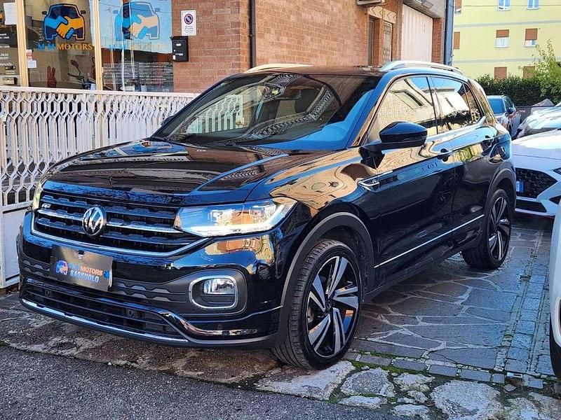Usata VW T-Cross Advance 110 CV (80 kW) 2021 Nero SUV