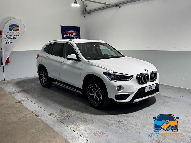 Usata BMW X1 xLine 150 CV (110 kW) 2018 Bianco SUV