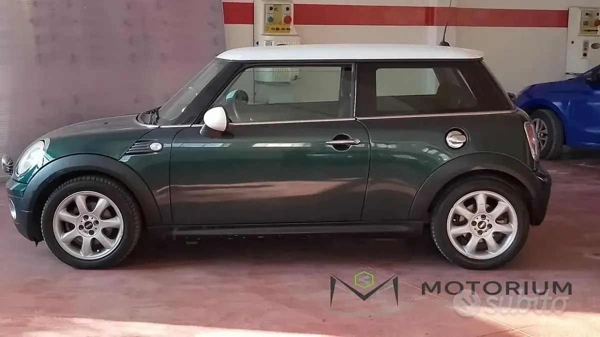 Usata Mini Cooper Chili 120 CV (88 kW) 2007 Verde Utilitaria
