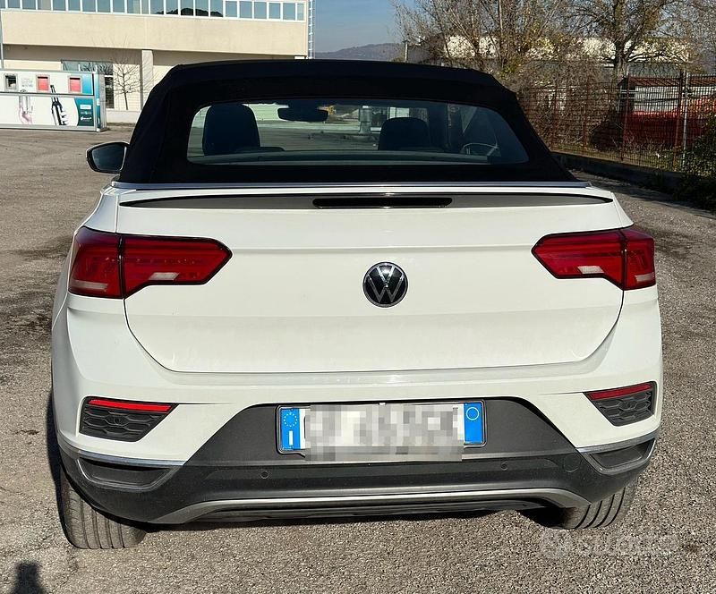 Usata VW T-Roc Cabriolet 2021 Bianco Cabrio