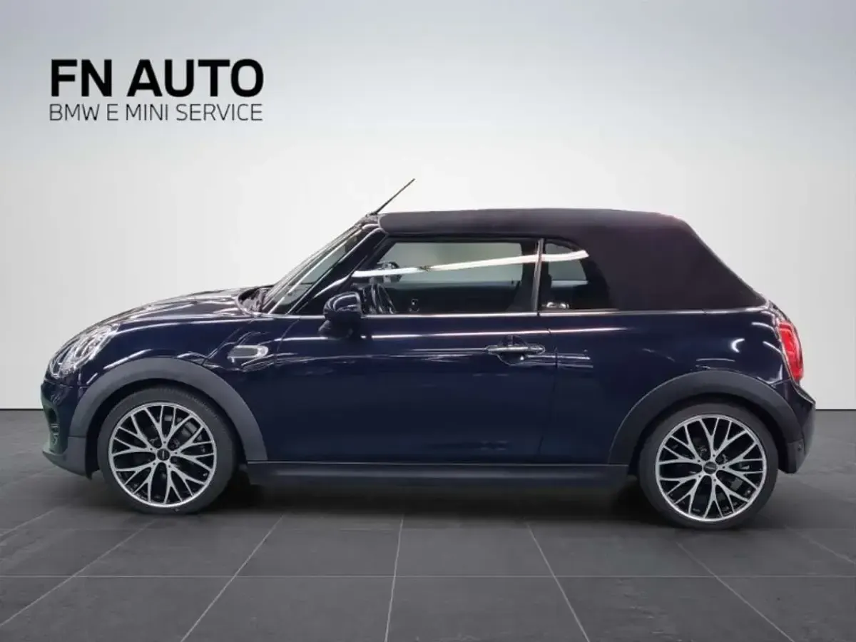 Usata Mini Cooper D Cabriolet 116 CV (85 kW) 2016 Blu/azzurro Cabrio