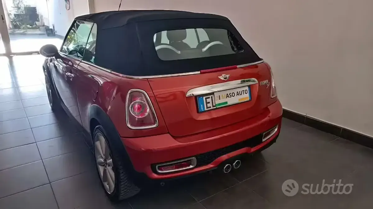 Usata Mini Cooper SD Cabriolet 143 CV (105 kW) 2012 Arancione Cabrio