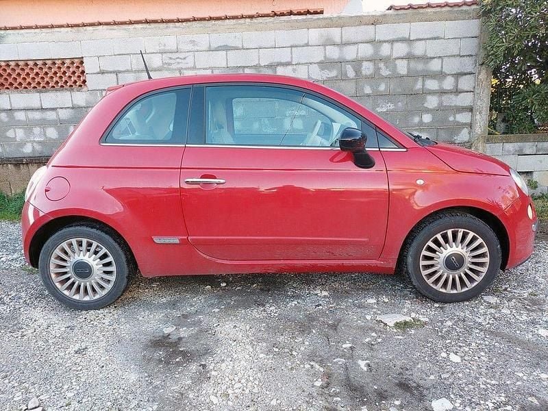 Usata Fiat 500 Lounge 69 CV (50 kW) 2013 Rosso Berlina