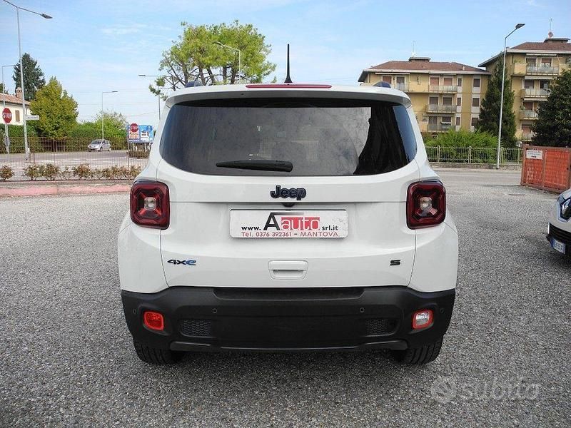 Usata Jeep Renegade 240 CV (176 kW) 2022 Bianco SUV