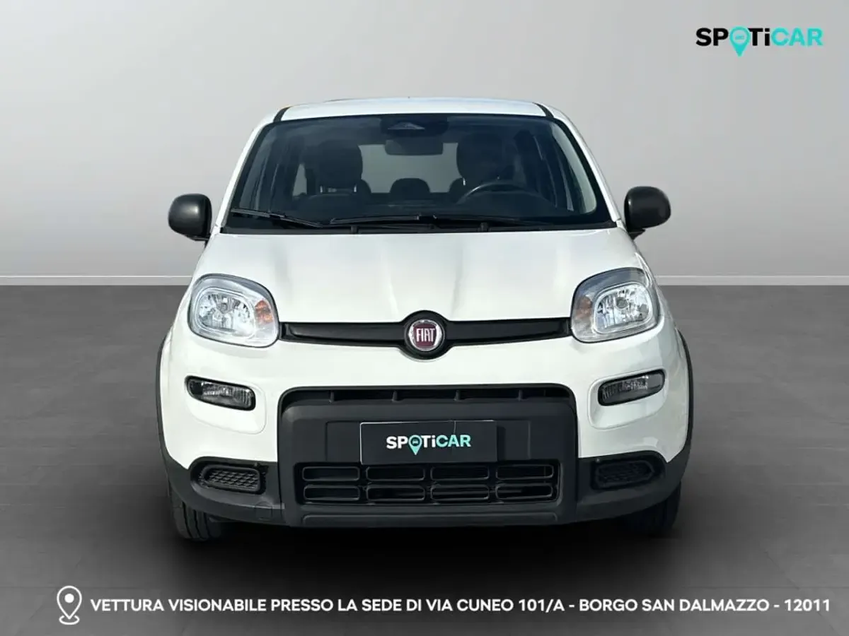 Usata Fiat Panda S 69 CV (50 kW) 2025 0q bianco puro Utilitaria