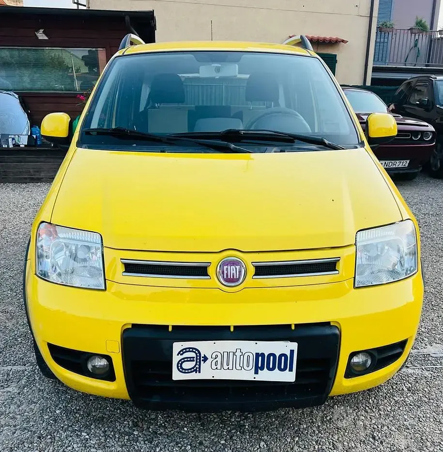 Usata Fiat Panda Climbing 60 CV (44 kW) 2010 Giallo Utilitaria