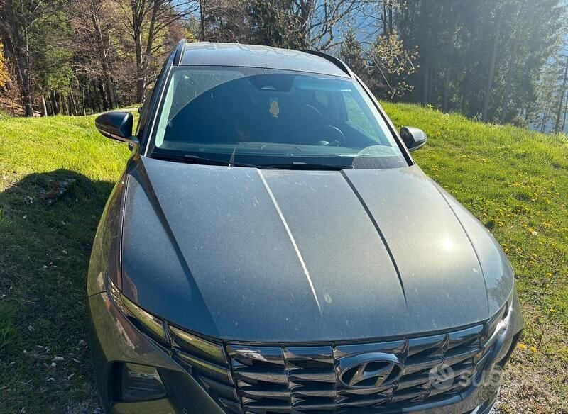 Usata Hyundai Tucson 180 CV (132 kW) 2024 Verde SUV