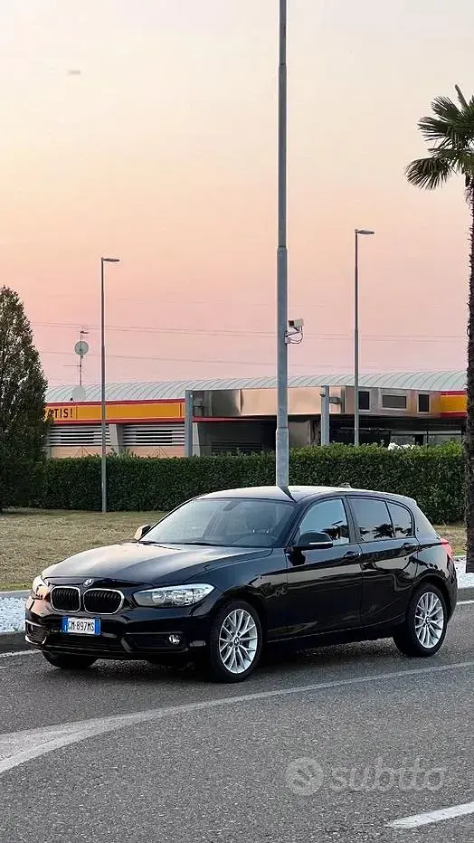 Usata BMW 116 Efficient Dynamics 109 CV (80 kW) 2023 Nero Utilitaria