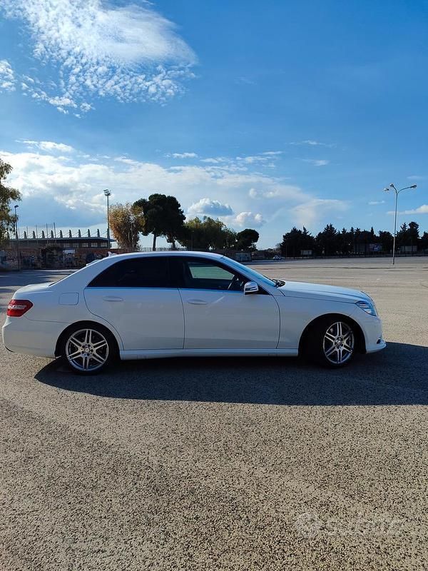 Usata Mercedes E250 204 CV (150 kW) 2013 Bianco Berlina