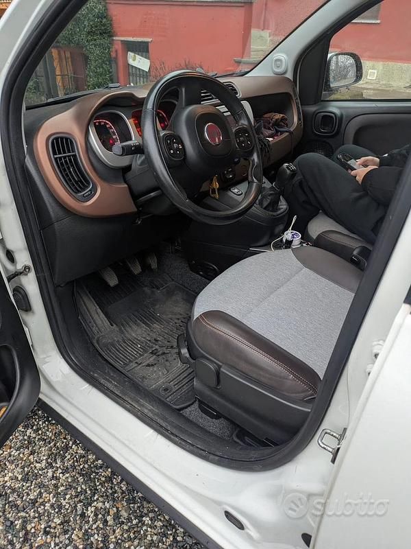 Usata Fiat Panda Cross Cross 95 CV (69 kW) 2016 Bianco Utilitaria