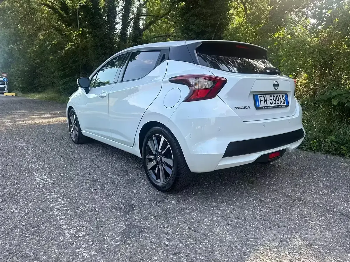 Usata Nissan Micra 90 CV (66 kW) 2018 Bianco Utilitaria
