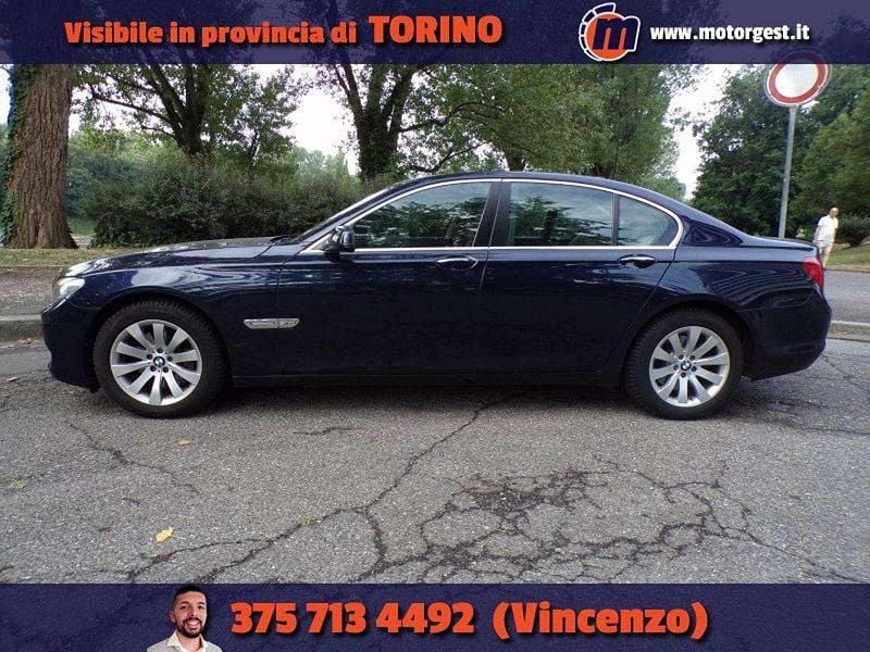 Usata BMW 740 Comfort Edition 306 CV (225 kW) 2011 Blu Berlina