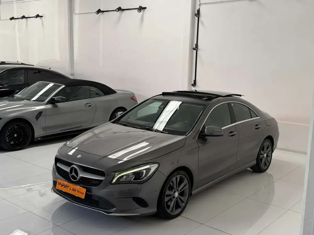 Usata Mercedes CLA200 Premium 136 CV (100 kW) 2016 Grigio Coupé
