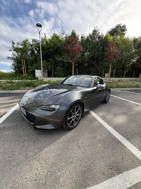 Usata Mazda MX5 Exceed 160 CV (117 kW) 2018 Grigio Cabrio