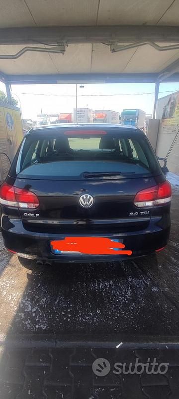 Usata VW Golf VI Highline 140 CV (102 kW) 2010 Nero Utilitaria