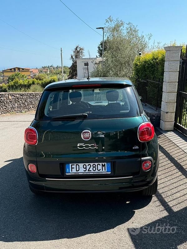 Usata Fiat 500L 95 CV (69 kW) 2016 Verde Monovolume
