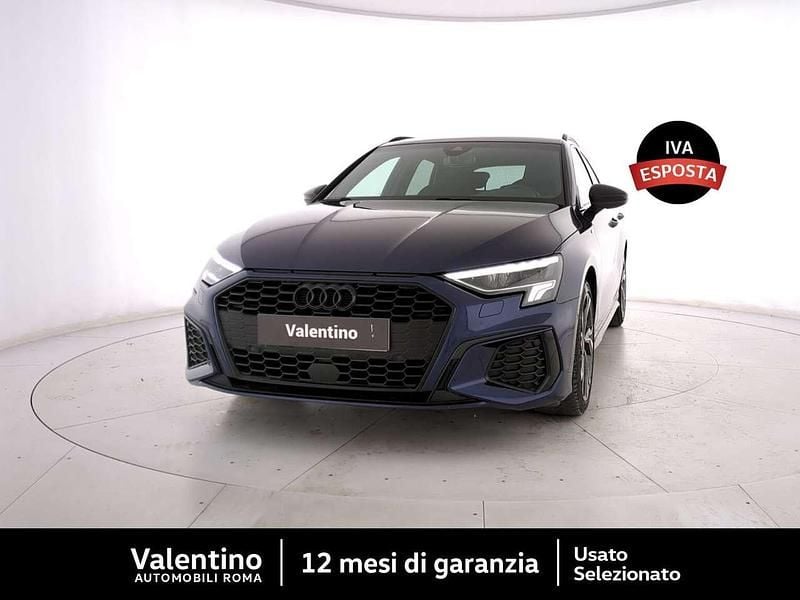 Usata Audi A3 e-tron S-Line 150 CV (110 kW) 2022 Blu/azzurro Utilitaria