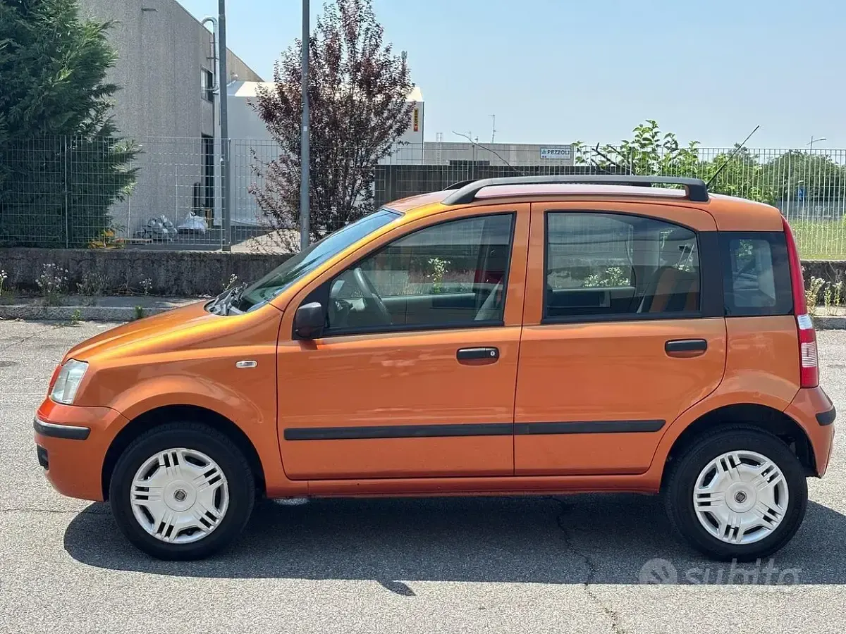 Usata Fiat Panda Dynamic 60 CV (44 kW) 2008 Arancione Utilitaria