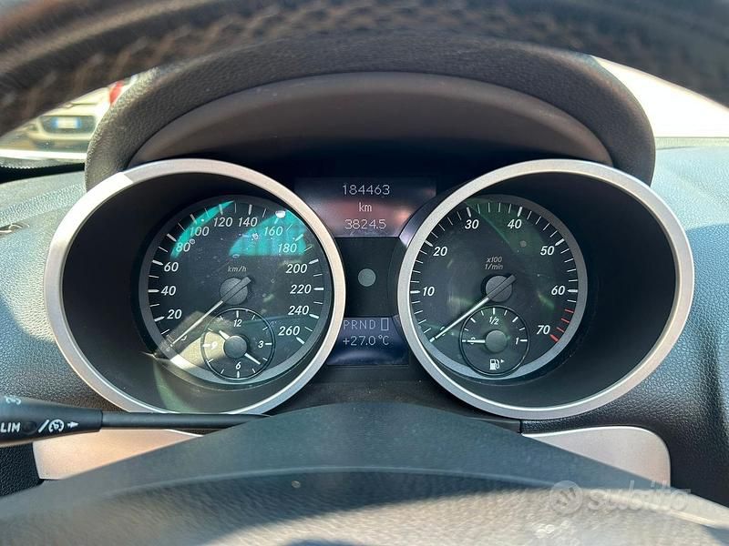 Usata Mercedes SLK200 163 CV (119 kW) 2006 Grigio Cabrio