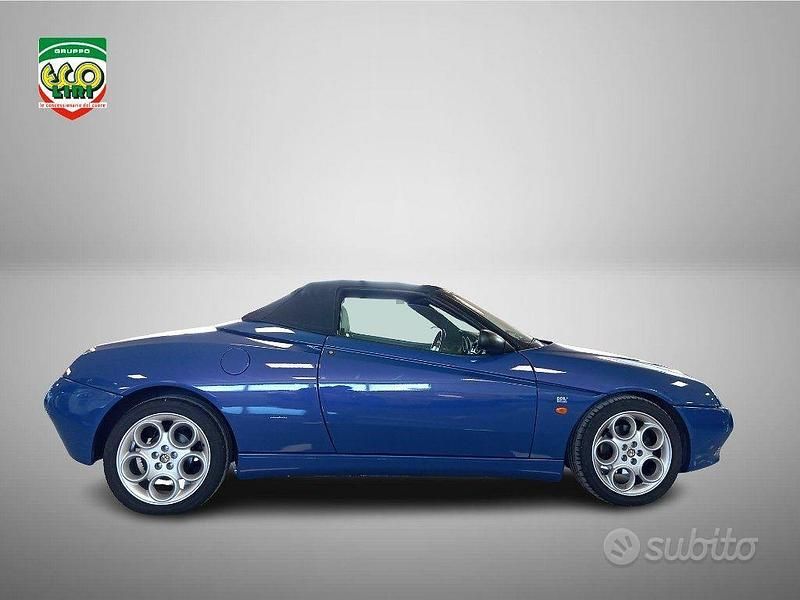 Usata Alfa Romeo Spider 218 CV (160 kW) 1998 Blu Cabrio