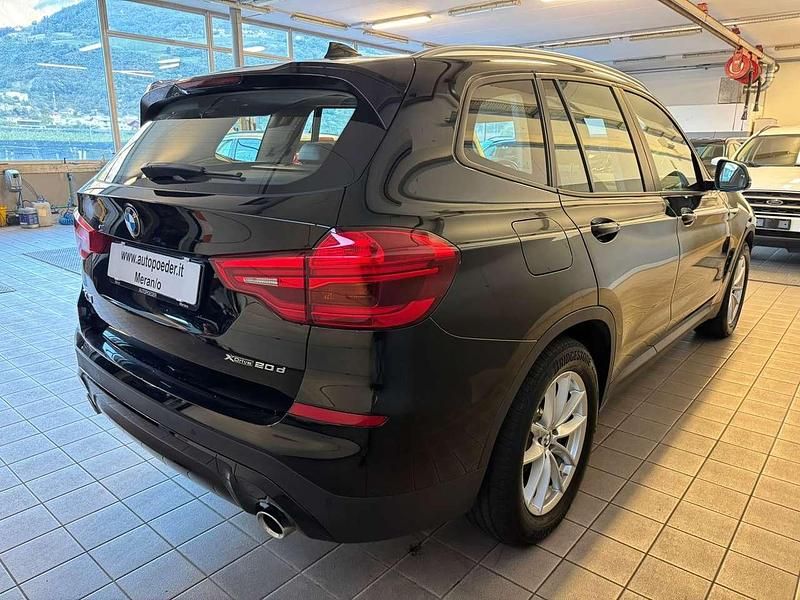 Usata BMW X3 Sport Line 190 CV (139 kW) 2021 Nero SUV