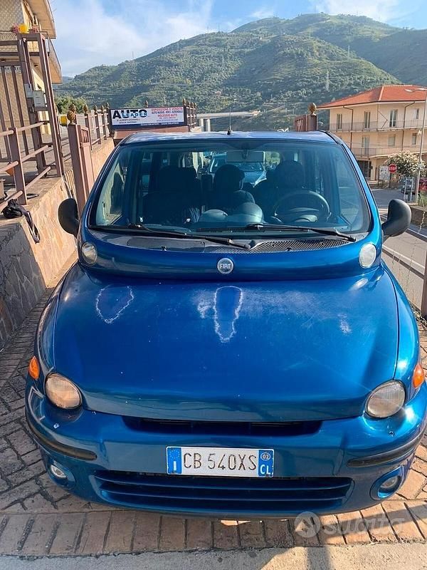 Blu Usata 2002 Fiat Multipla Monovolume | 900 € (Ottimo prezzo) - Immagine 1/4