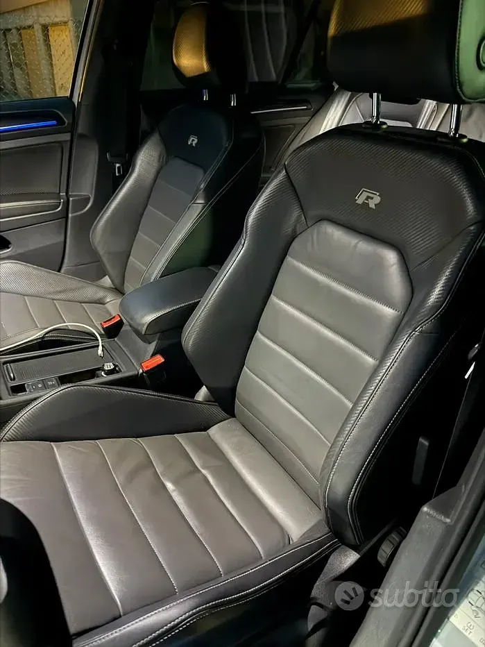 Usata VW Golf VIII R 300 CV (220 kW) 2022 Bianco Berlina