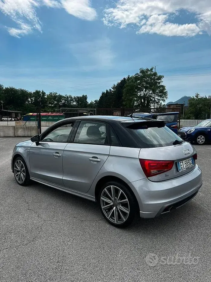 Usata Audi A1 S-Line 105 CV (77 kW) 2014 Grigio Utilitaria