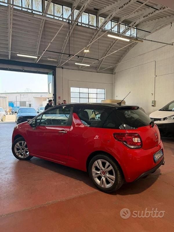 Usata Citroën DS3 92 CV (67 kW) 2011 Rosso Utilitaria