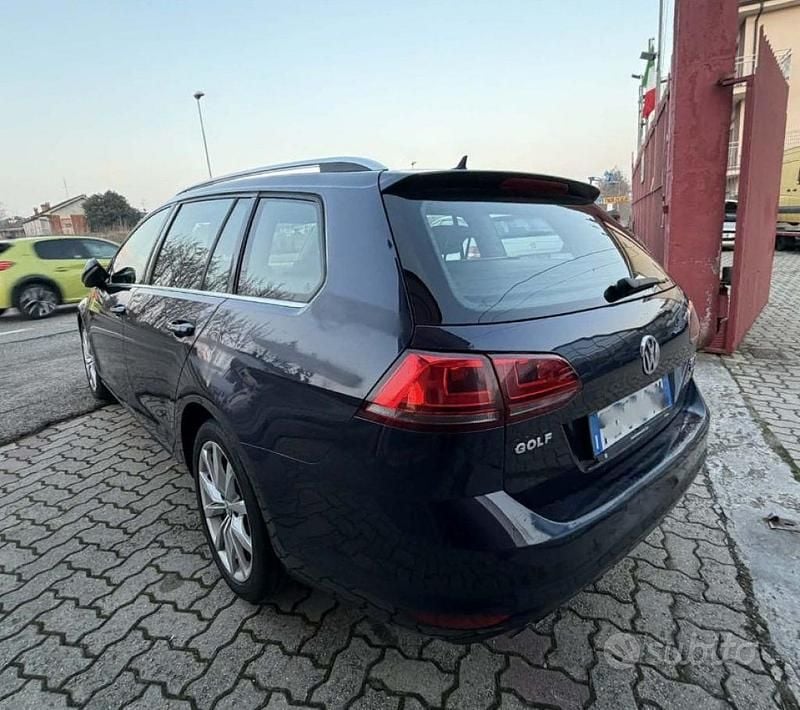 Usata VW Golf VII Executive 150 CV (110 kW) 2016 Blu Station wagon