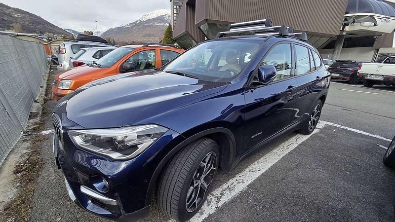 Usata BMW X1 Efficient Dynamics 150 CV (110 kW) 2018 Blu/azzurro SUV