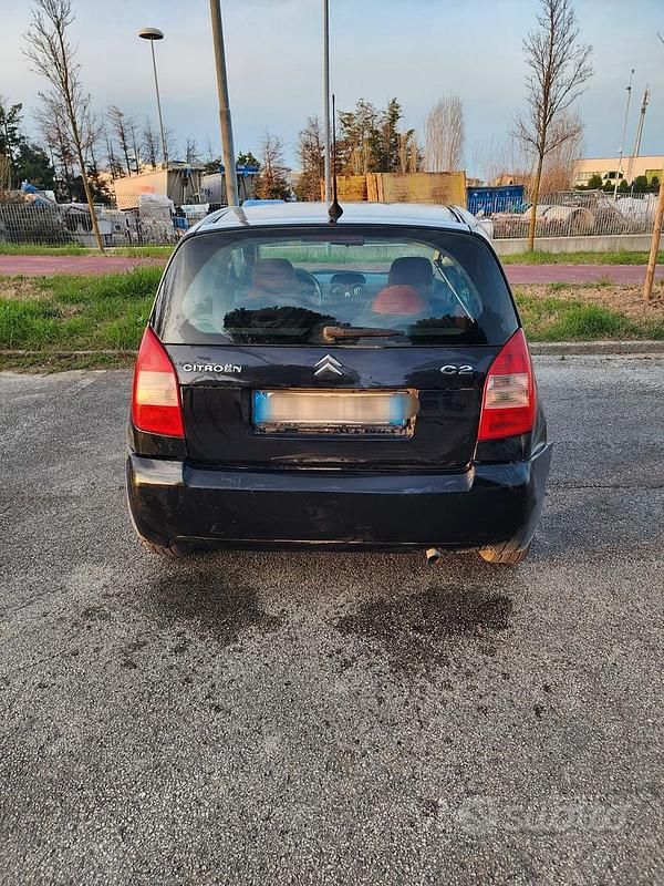 Usata Citroën C2 2005 Nero Utilitaria