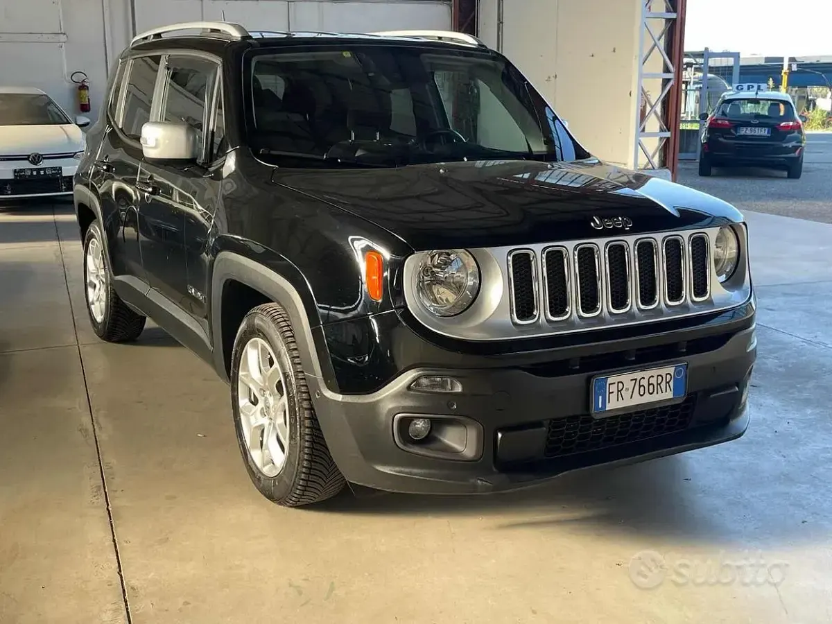 Usata Jeep Renegade Limited 120 CV (88 kW) 2018 Nero SUV