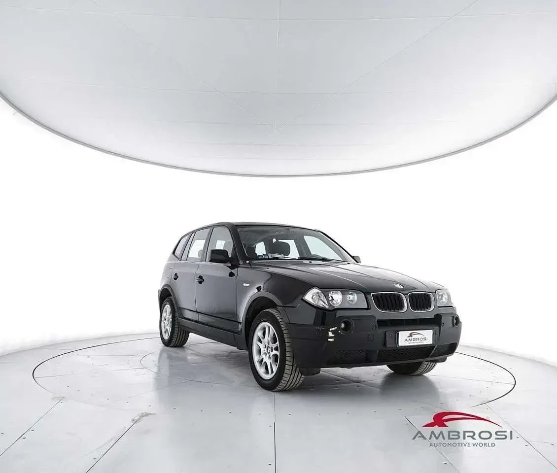 Usata BMW X3 150 CV (110 kW) 2006 Nero SUV