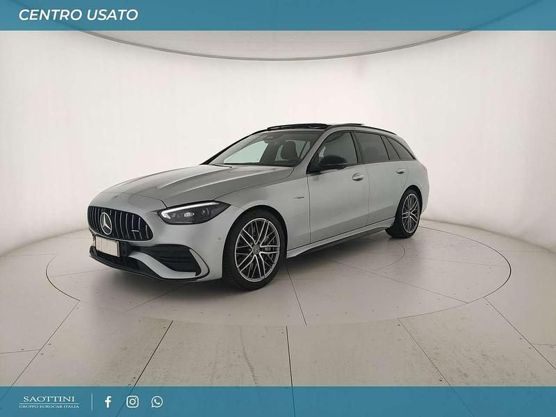 Argento Usata 2022 Mercedes C43 AMG Premium Plus Station wagon | 45.900 € - Immagine 1/4