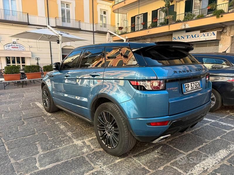 Usata Land Rover Range Rover evoque Prestige 150 CV (110 kW) 2013 Blu SUV