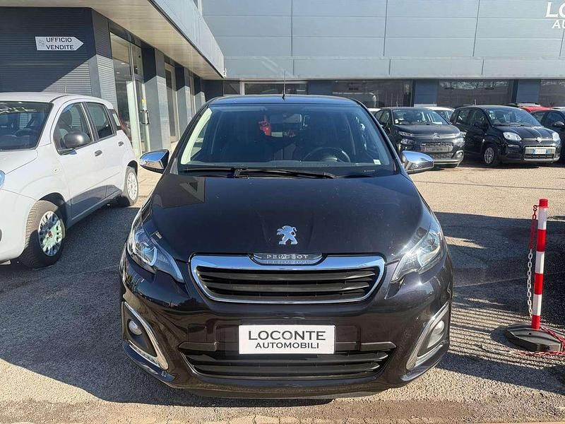 Usata Peugeot 108 Allure 72 CV (52 kW) 2019 Nero Utilitaria