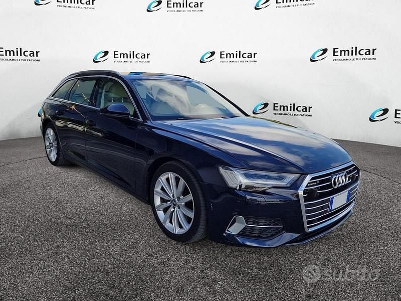 Usata Audi A6 Comfort 231 CV (169 kW) 2020 Blu met. Station wagon
