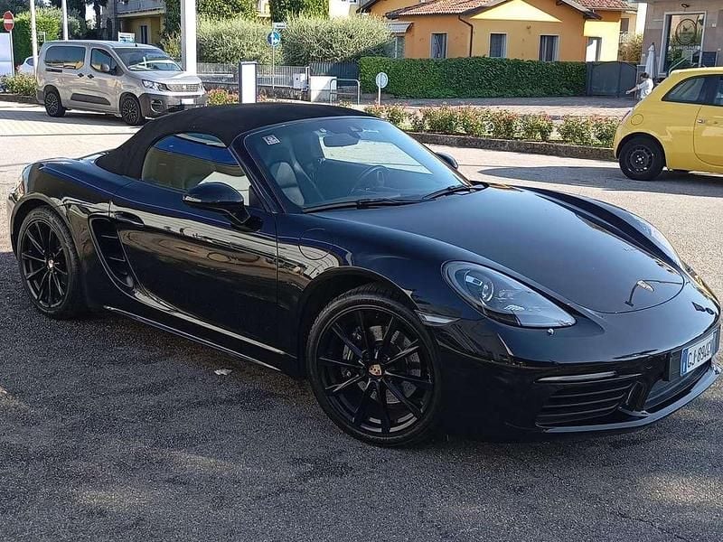 Usata Porsche 718 Boxster 299 CV (219 kW) 2018 Nero Cabrio