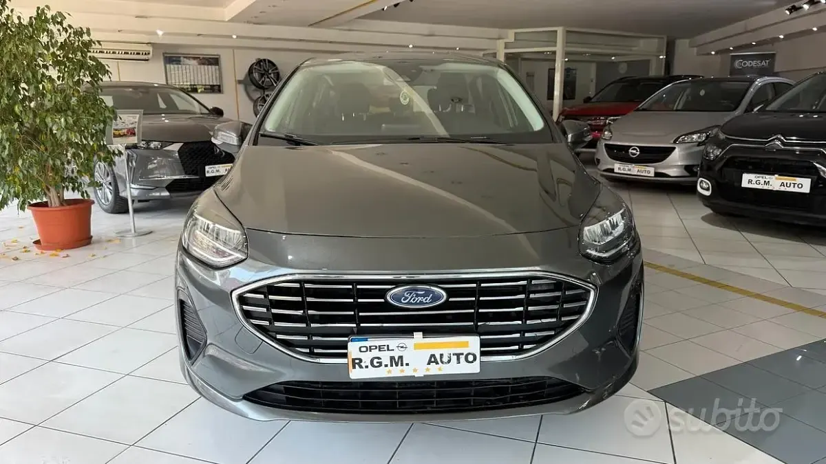 Usata Ford Fiesta Titanium 75 CV (55 kW) 2022 Grigio Utilitaria