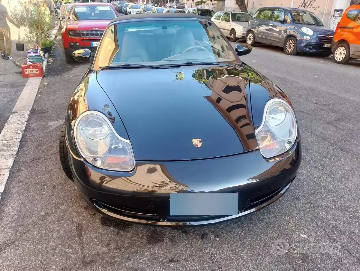 Usata Porsche 996 320 CV (235 kW) 2001 Nero Cabrio