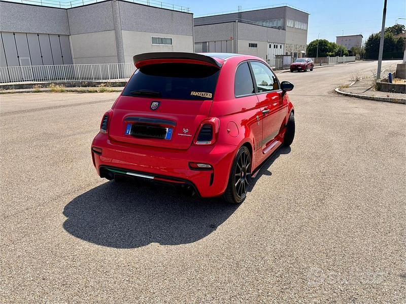 Usata Abarth 595 Competizione 180 CV (132 kW) 2018 Rosso Coupé