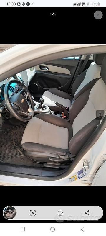 Usata Chevrolet Cruze 163 CV (119 kW) 2011 Bianco Berlina