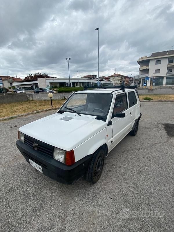 Usata Fiat Panda 34 CV (25 kW) 1997 Bianco Utilitaria