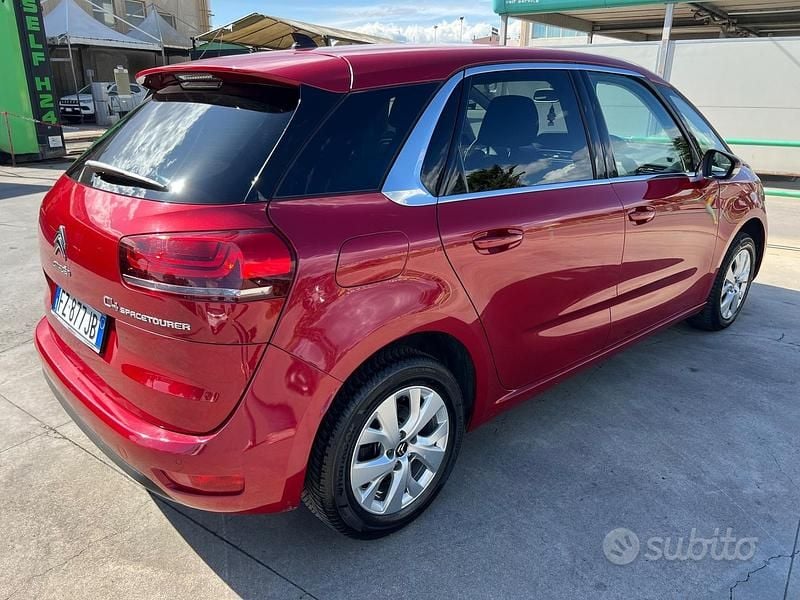 Usata Citroën C4 SpaceTourer 130 CV (95 kW) 2019 Rosso Monovolume