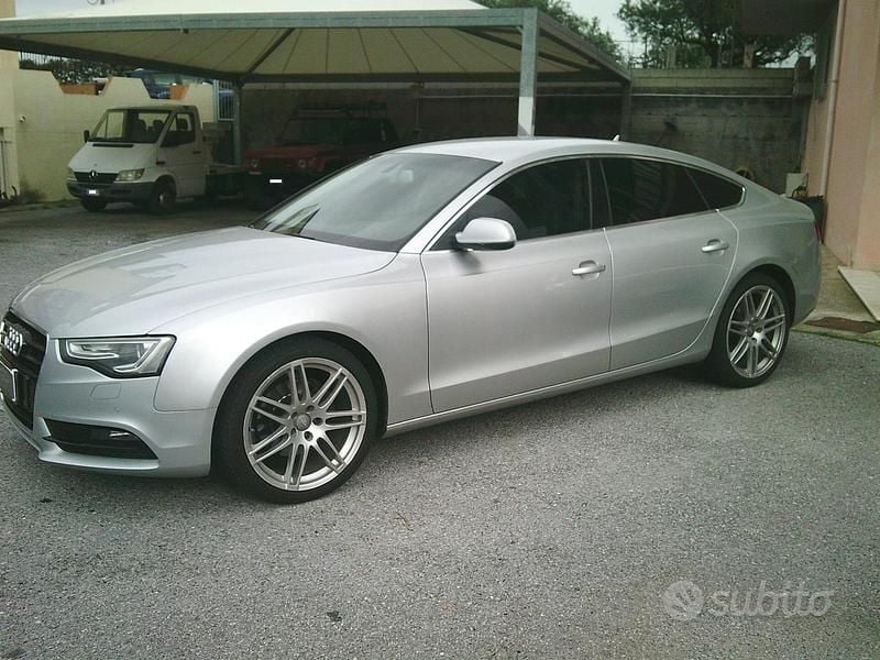 Usata Audi A5 177 CV (130 kW) 2013 Grigio Coupé